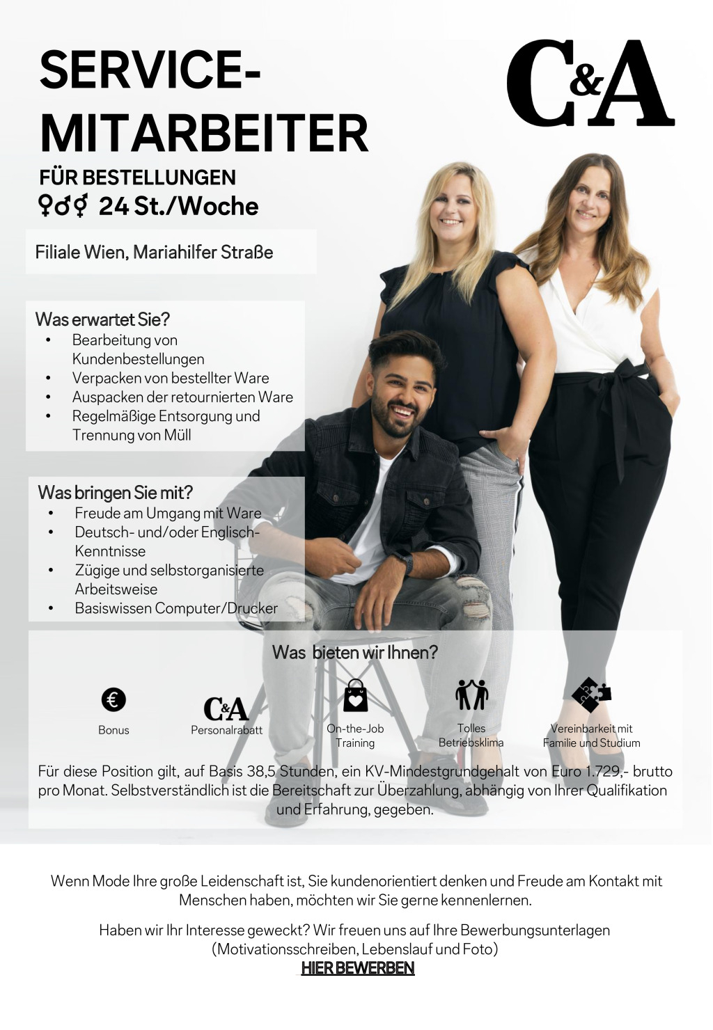 Jobs bei C&A