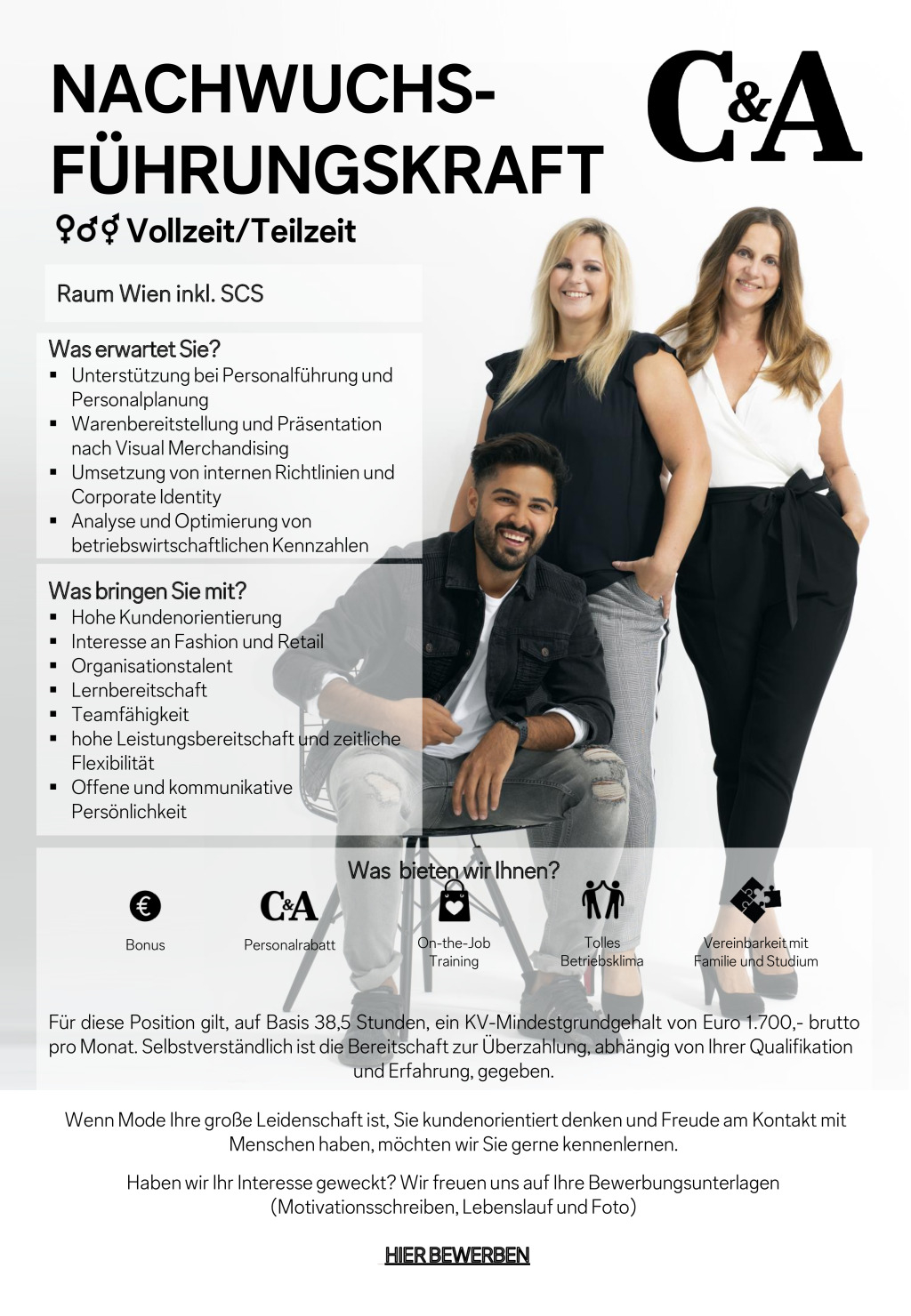 Dein neuer Job bei C&A