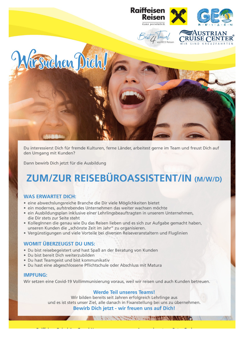 Reisebüroassisten/in