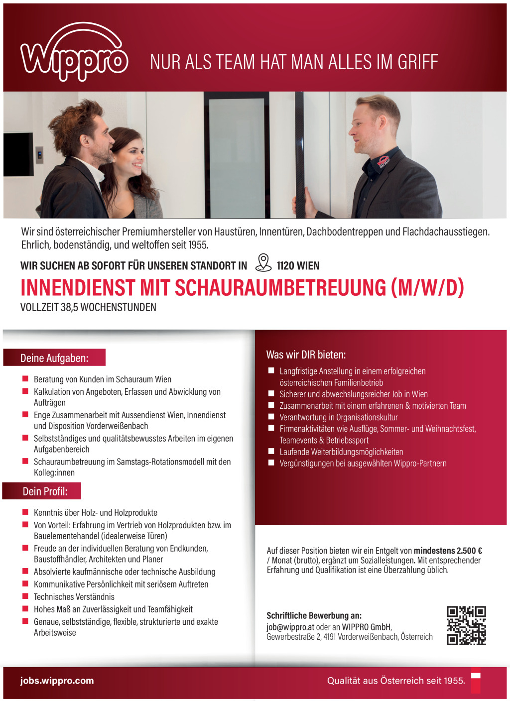 Jobs bei Wippro