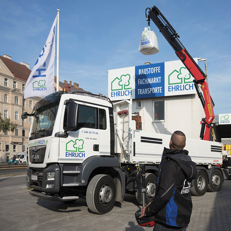 Stellenangebote bei Baustoffe EHRLICH
            