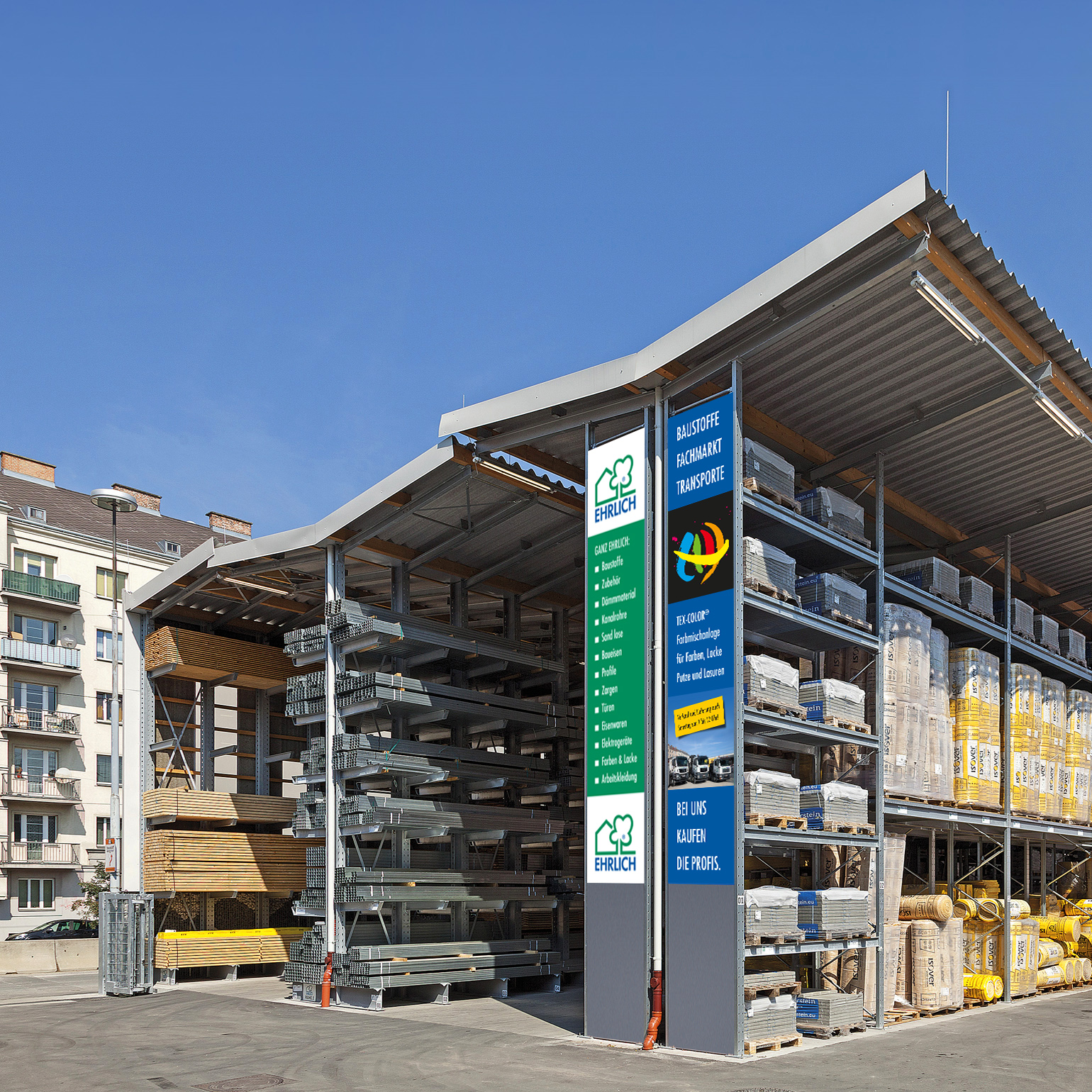 Stellenangebote bei Baustoffe EHRLICH
            