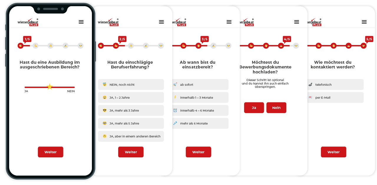 Die erste Jobbörse mit integriertem Bewerbungsfunnel