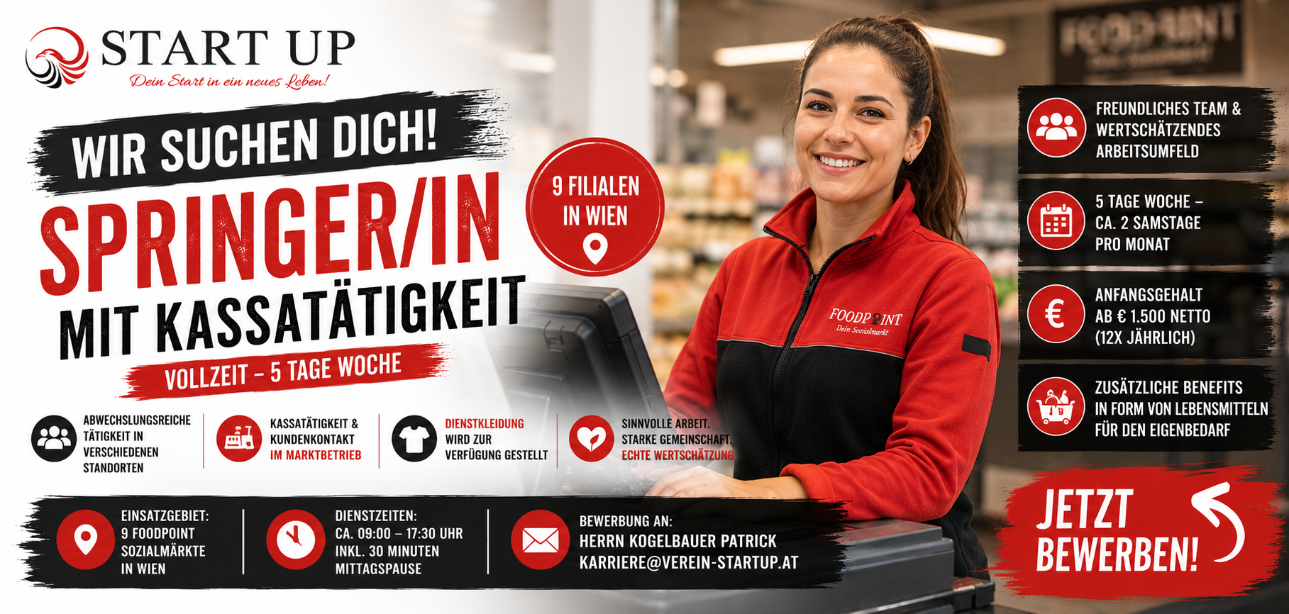 Karrieremöglichkeiten bei Verein START UP