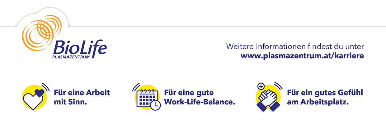 Jobs bei BioLife Karriere bei BioLife